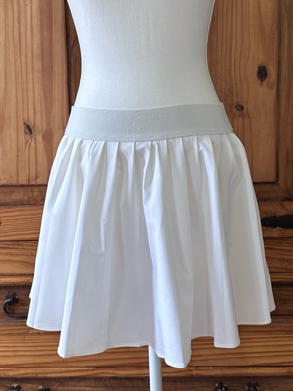 GARAGE White Tennis Skort Golf Skirt Built In Shorts Athleisure Athletic Skort M